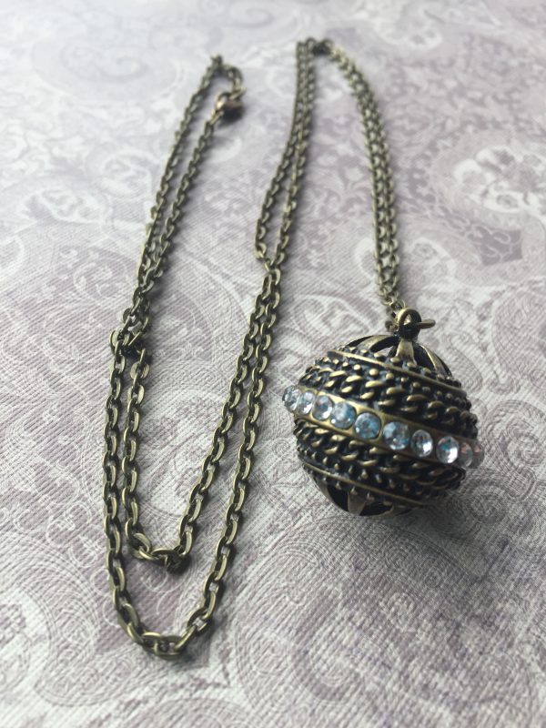 Sarasota bradenton Antique Bronze Locket Necklace