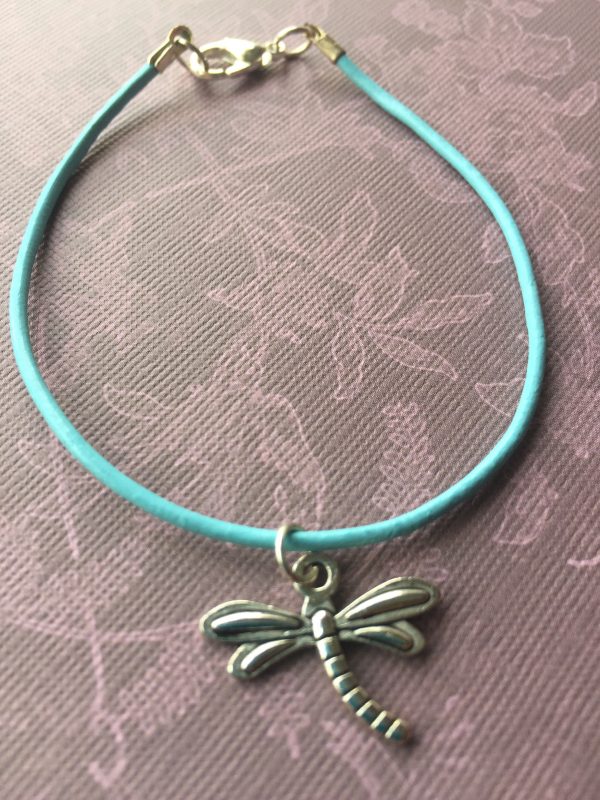 Sarasota bradenton Pale Blue Dragonfly Bracelet