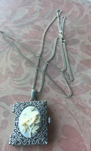 Sarasota Bradenton Ivory Story Book Locket