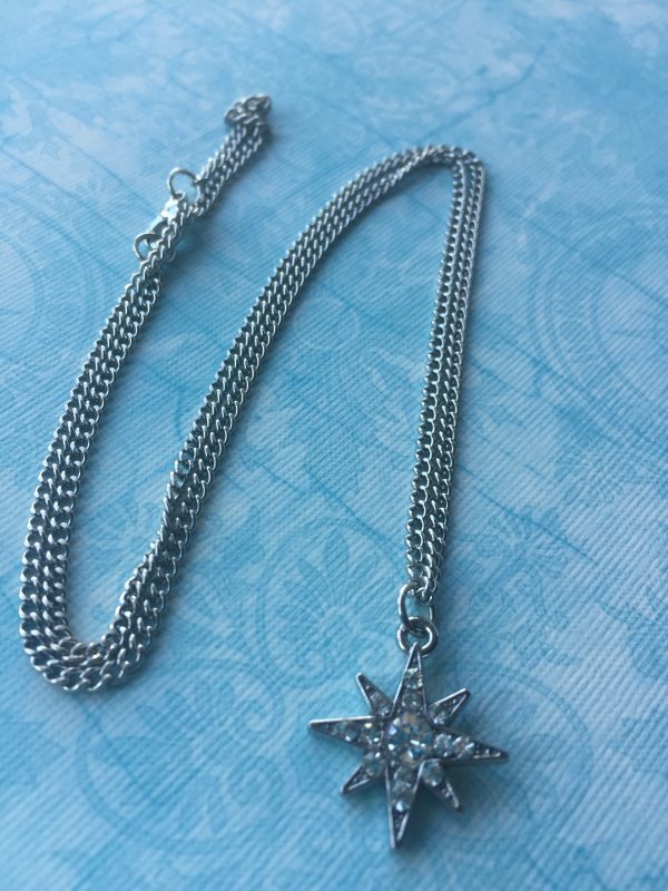 Sarasota Bradenton Starburst Charm Necklace