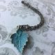 Sarsota Bradenton Turquoise Patina Leaf Bracelet