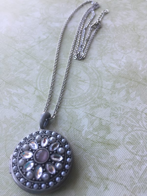 Sarasota Bradenton Silver Stones Locket